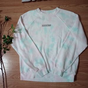 🌿🍒 American Eagle Outfitters tie dye sweatshirt crewneck size XS 🍒🌿